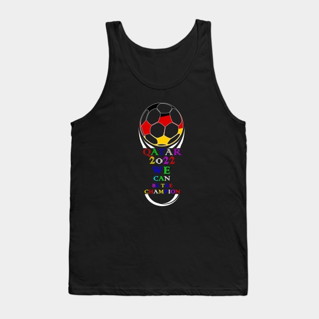 Germany in Qatar world cup 2022 Tank Top by solidarity in diversity